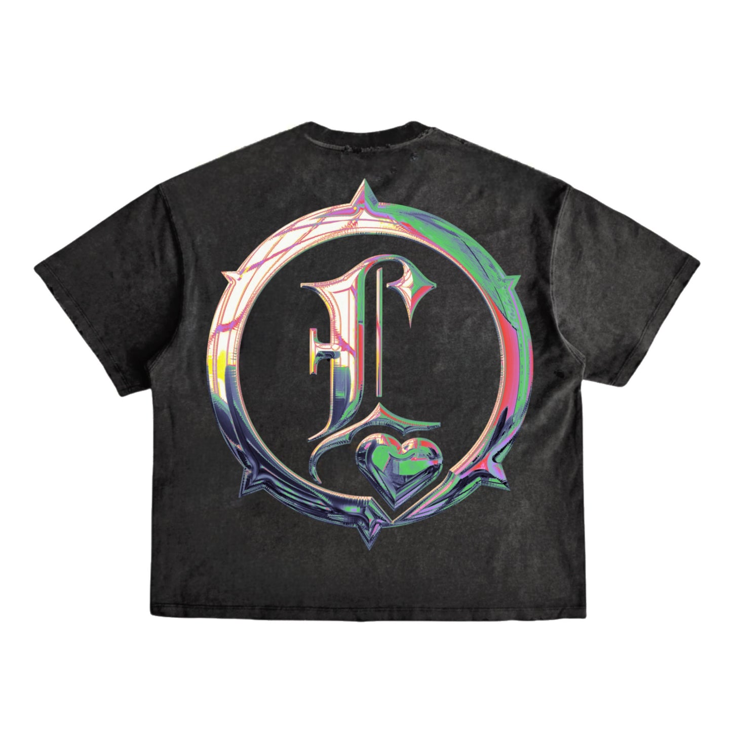 "CHROMATIC LOVE" T-SHIRT (BLACK)
