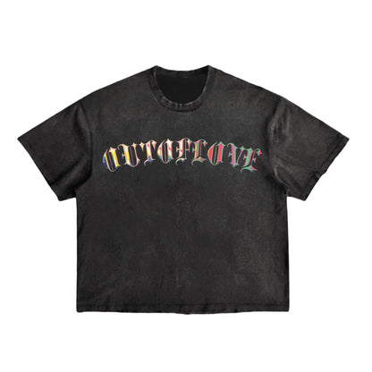 "CHROMATIC LOVE" T-SHIRT (BLACK)